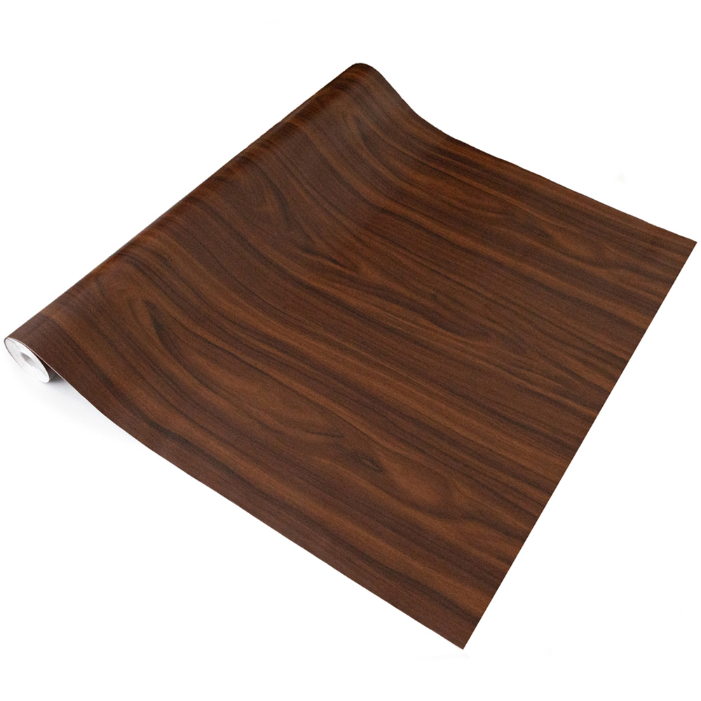 d-c-fix Walnut Sticky Back Plastic Vinyl Wrap Film 67.5cm x 15m Image 2