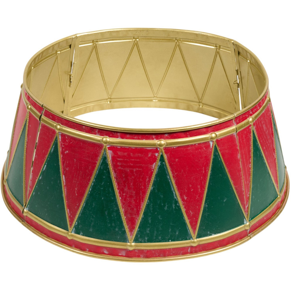 Vintage Drum Tree Skirt Image 5
