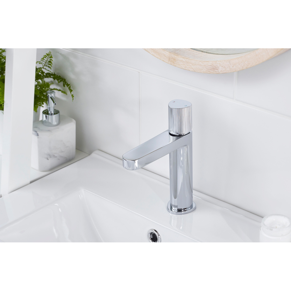 Bristan Liso Chrome Basin Mixer with Clicker Waste Image 6