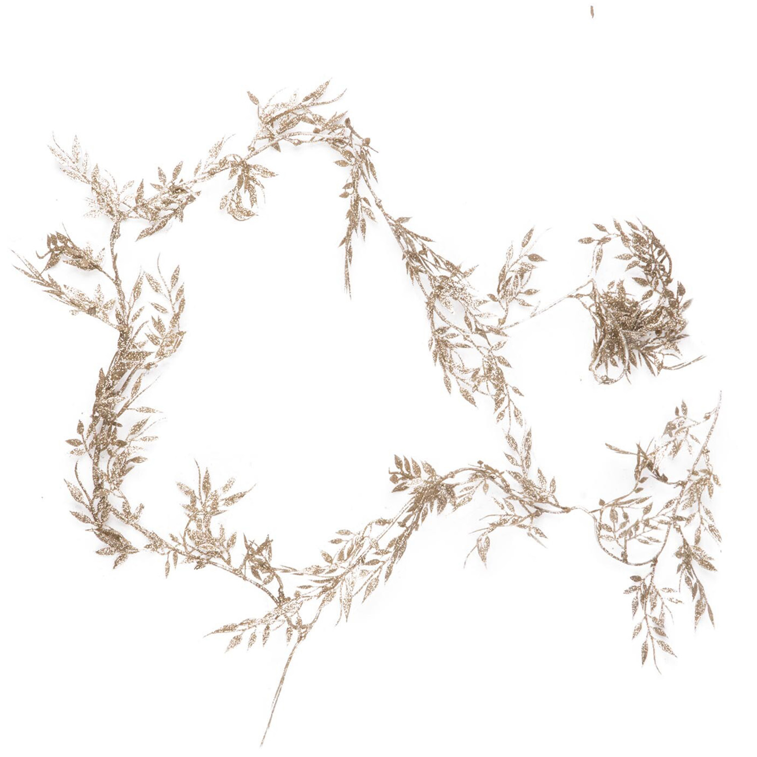 Glitter Leaves Garland 1.6m Image