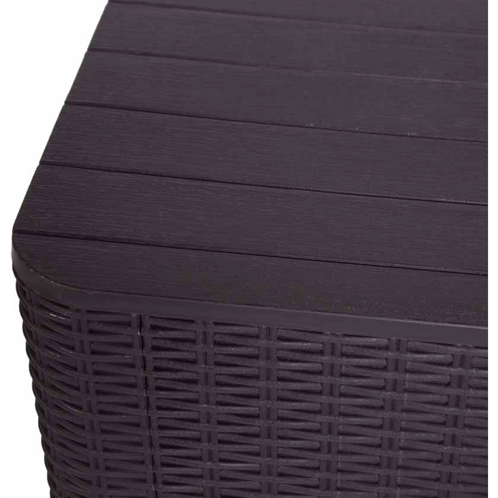 Royalcraft Faro Relax 2 Seater Bistro Set Black Image 8