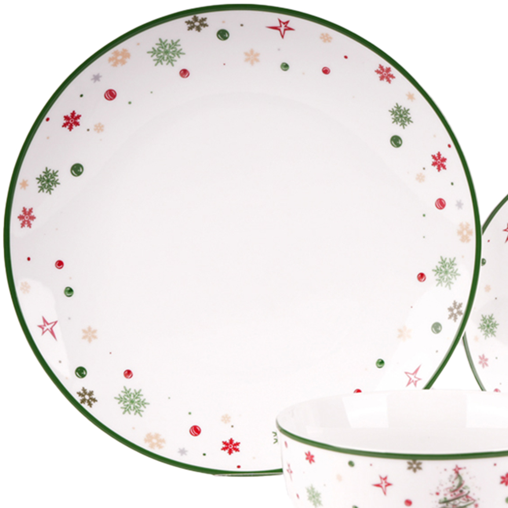 Waterside Xmas Tree 12 Piece Dinner Set Image 2