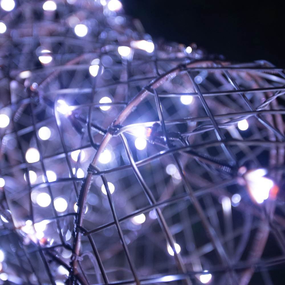 The Christmas Centre 350 LED Brown Weave Light-Up Grand Stag Reindeer 6.5ft Image 8