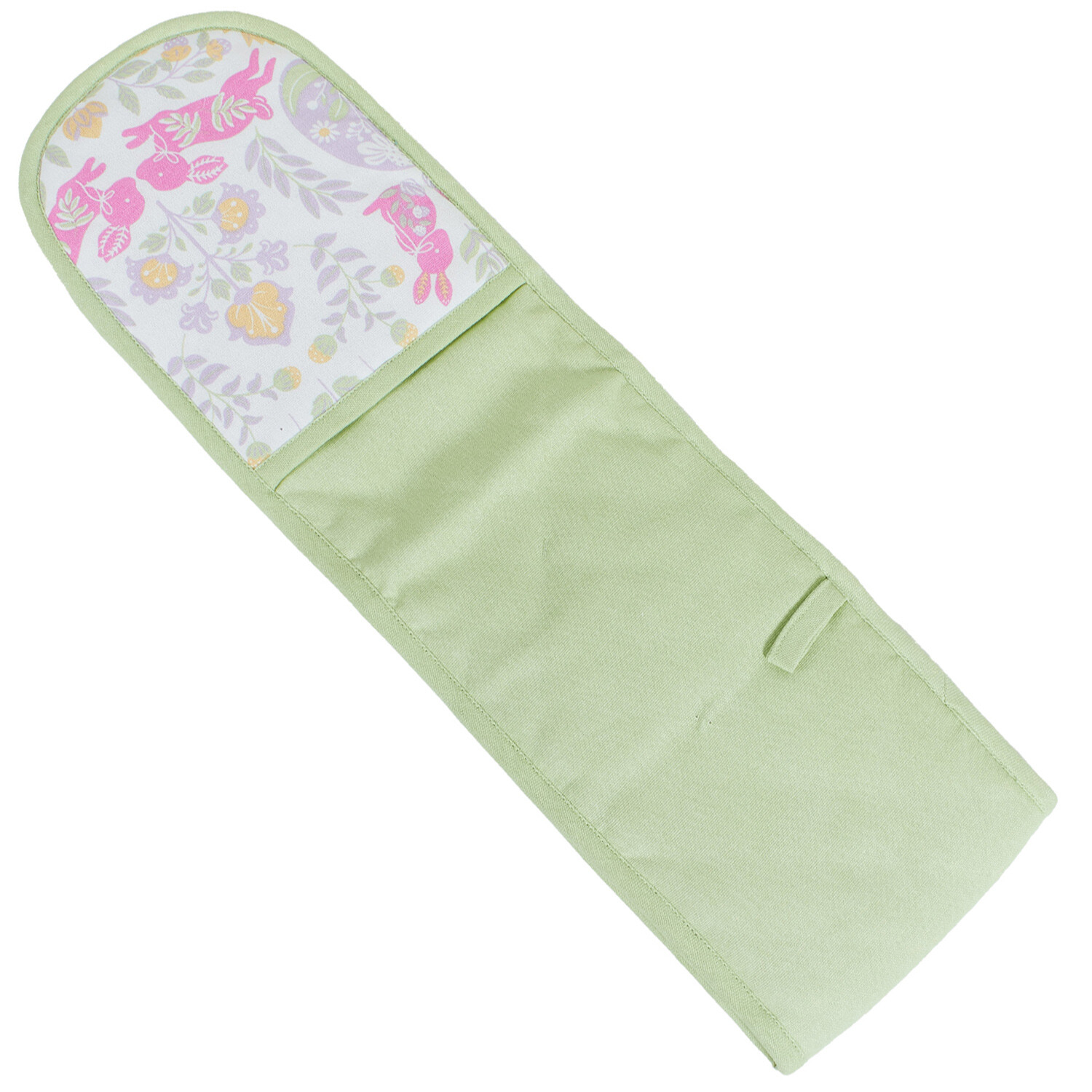 Easter Rabbit Double Oven Glove - Green and White Image 4