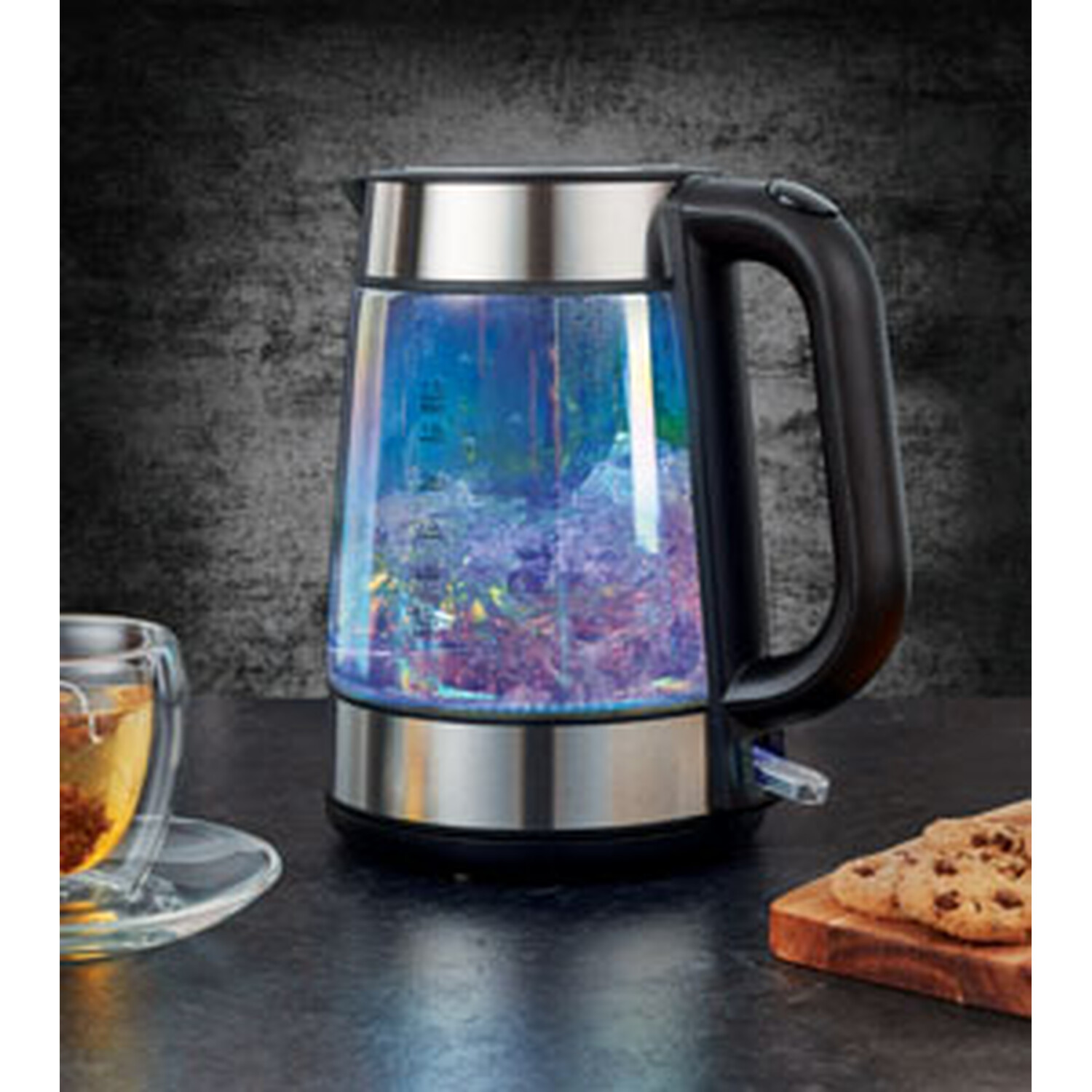 Kitchen Master Glass Lustre 1.7L Kettle Image 2