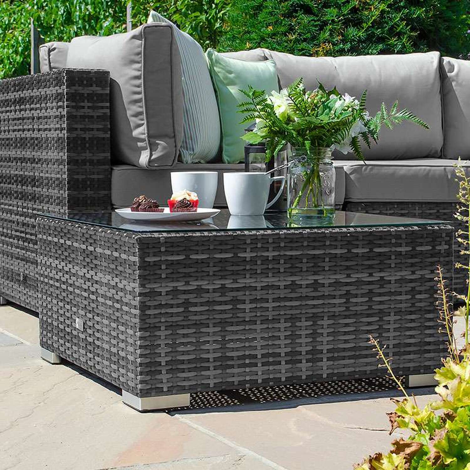 Chelsea Corner Sofa Set - Grey Image 3