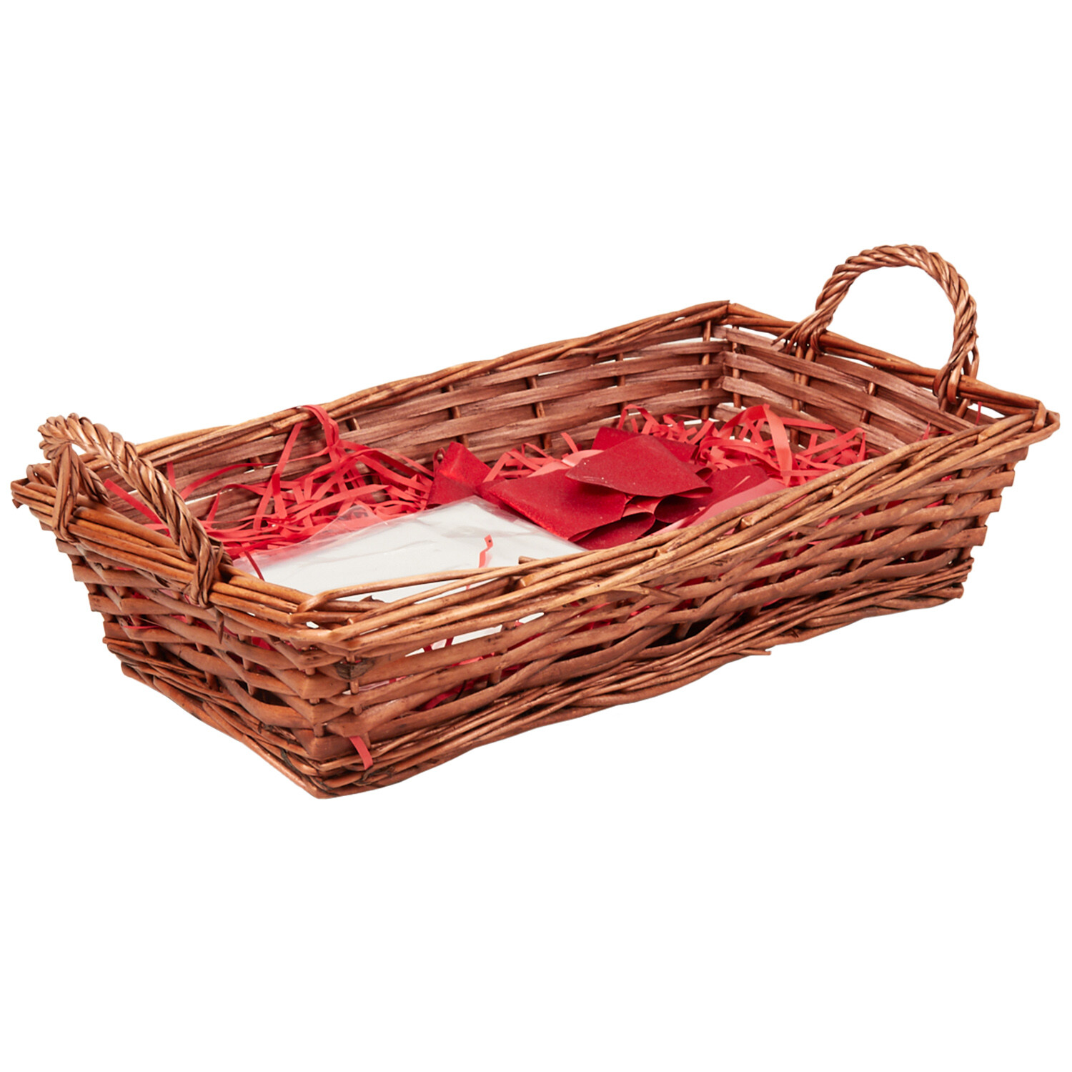 Luxury Wicker Hamper Set with Handles - Brown Image 2