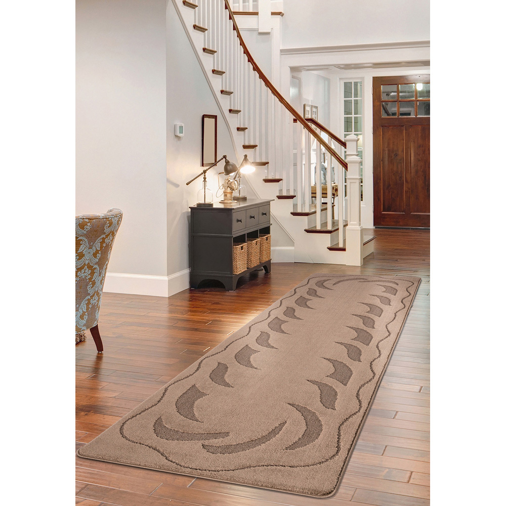 Smart Living Ovalack Beige Gel Back Non-Slip Door Mat 50 x 80cm Image 5