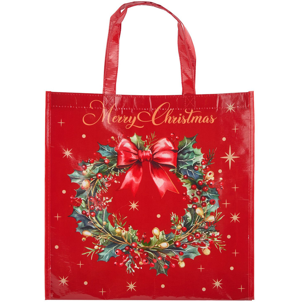 Assorted Christmas Shopper Bag Multicolour Image 4