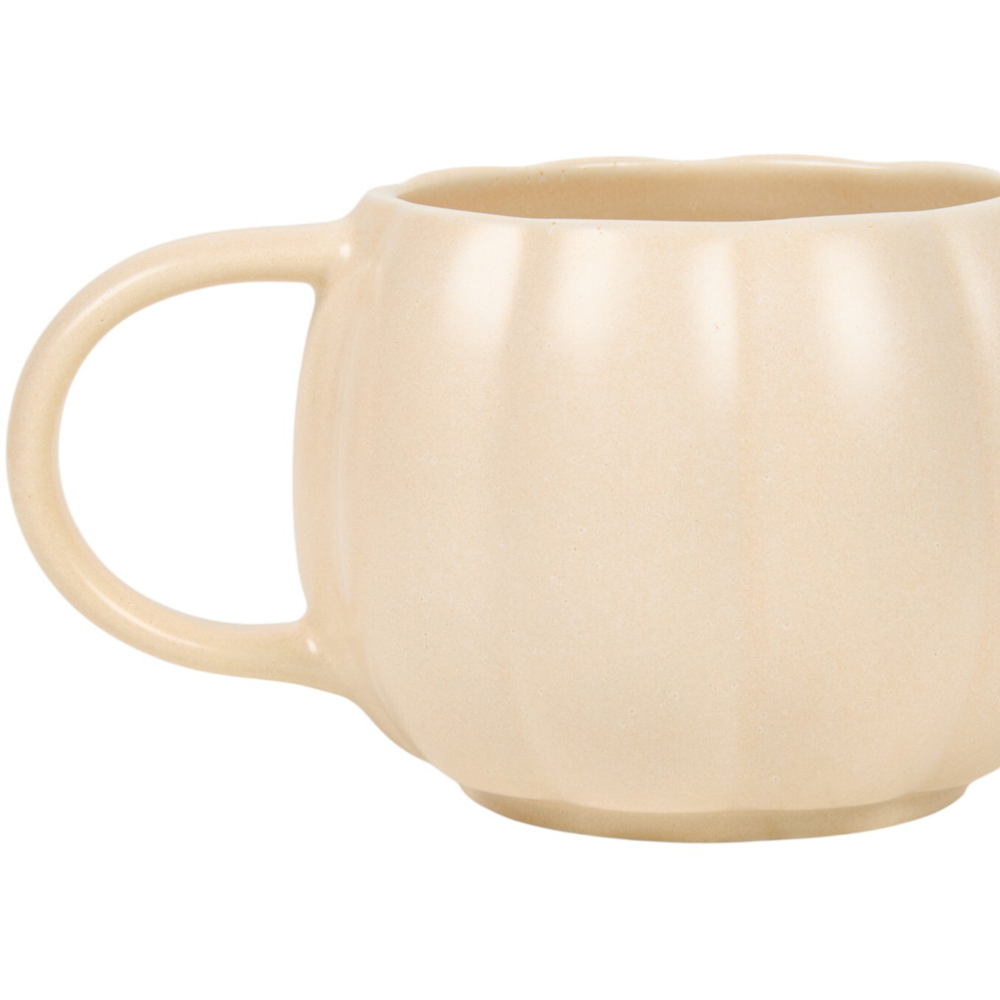 Reactive Glazed Pumpkin Mug Image 7