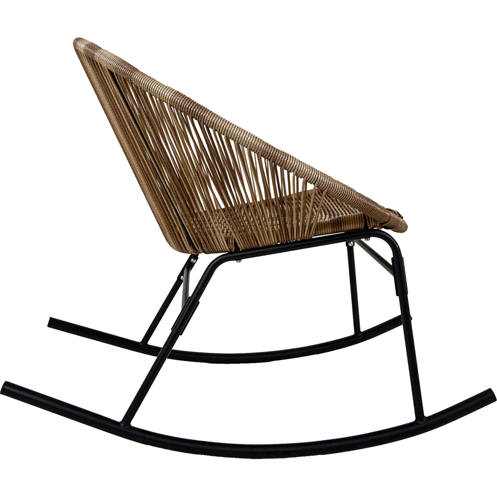 Charles Bentley Natural Zanzibar Rocking Chair Image 4