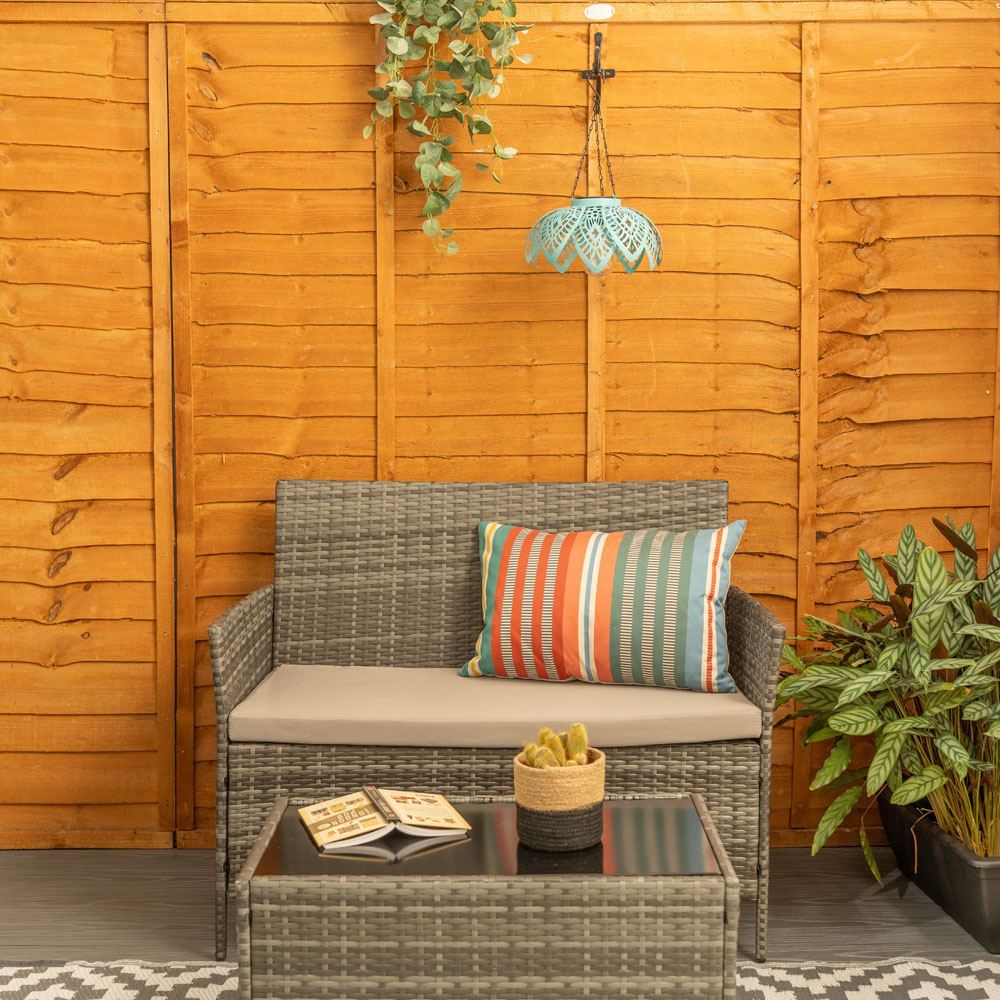 ValueLight Artichoke Blue Outdoor Solar Decorative Light Image 5