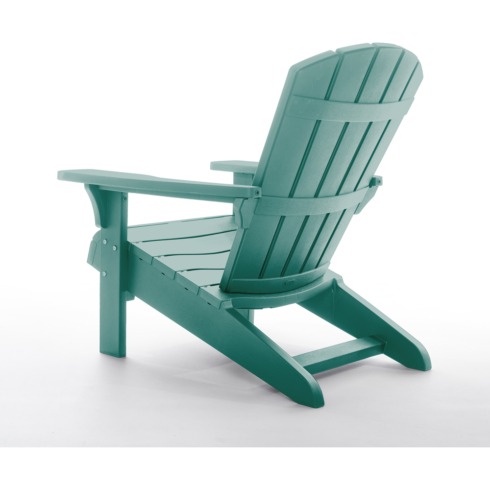 Keter Troy Aqua Teal Adirondack Chair Image 3