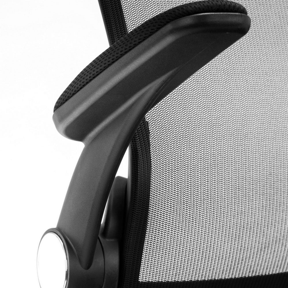 Julian Bowen Imola Black Mesh Swivel Office Chair Image 5