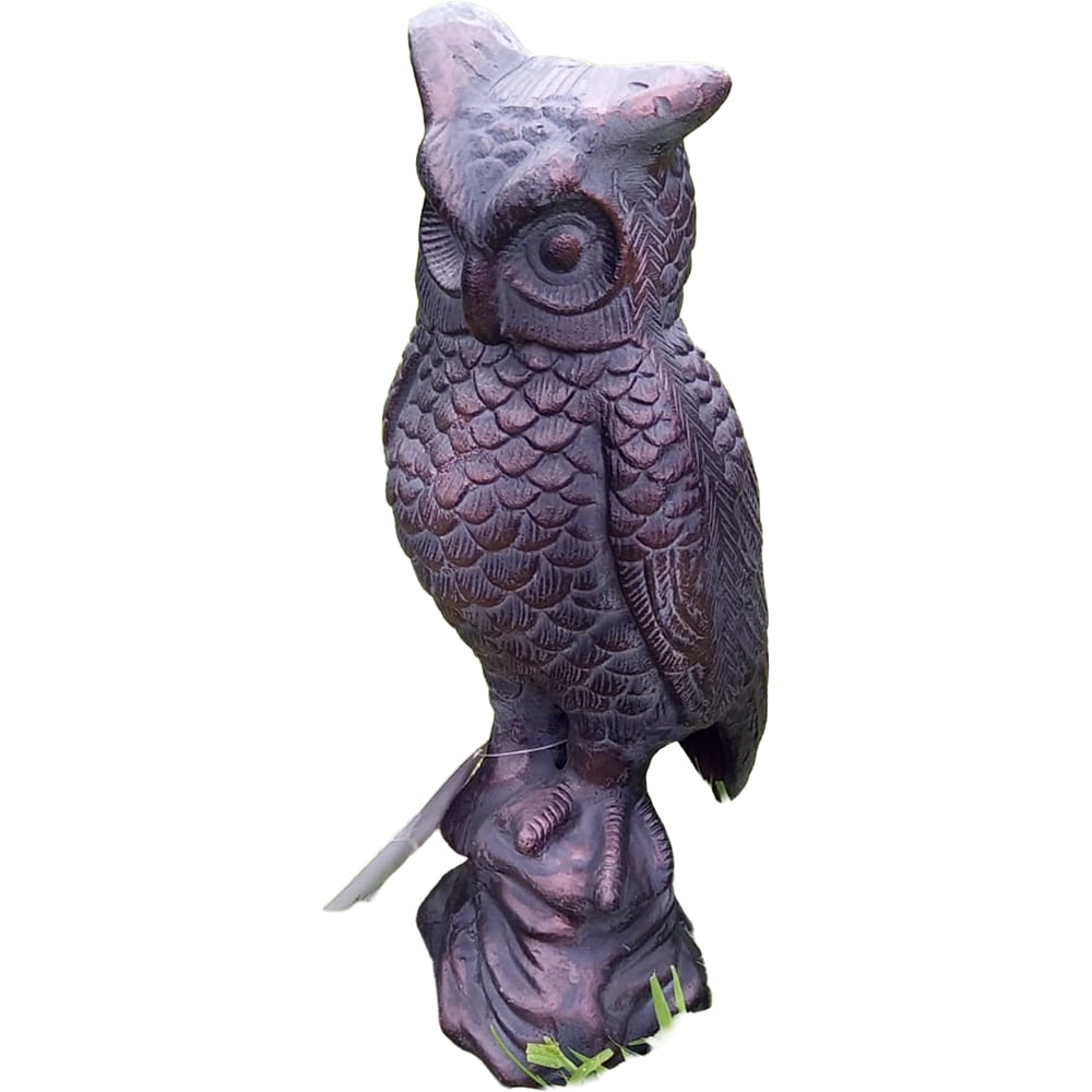 Inspirational Gifting Long Eared Owl Cast Aluminium Garden Ornament Large Image 3