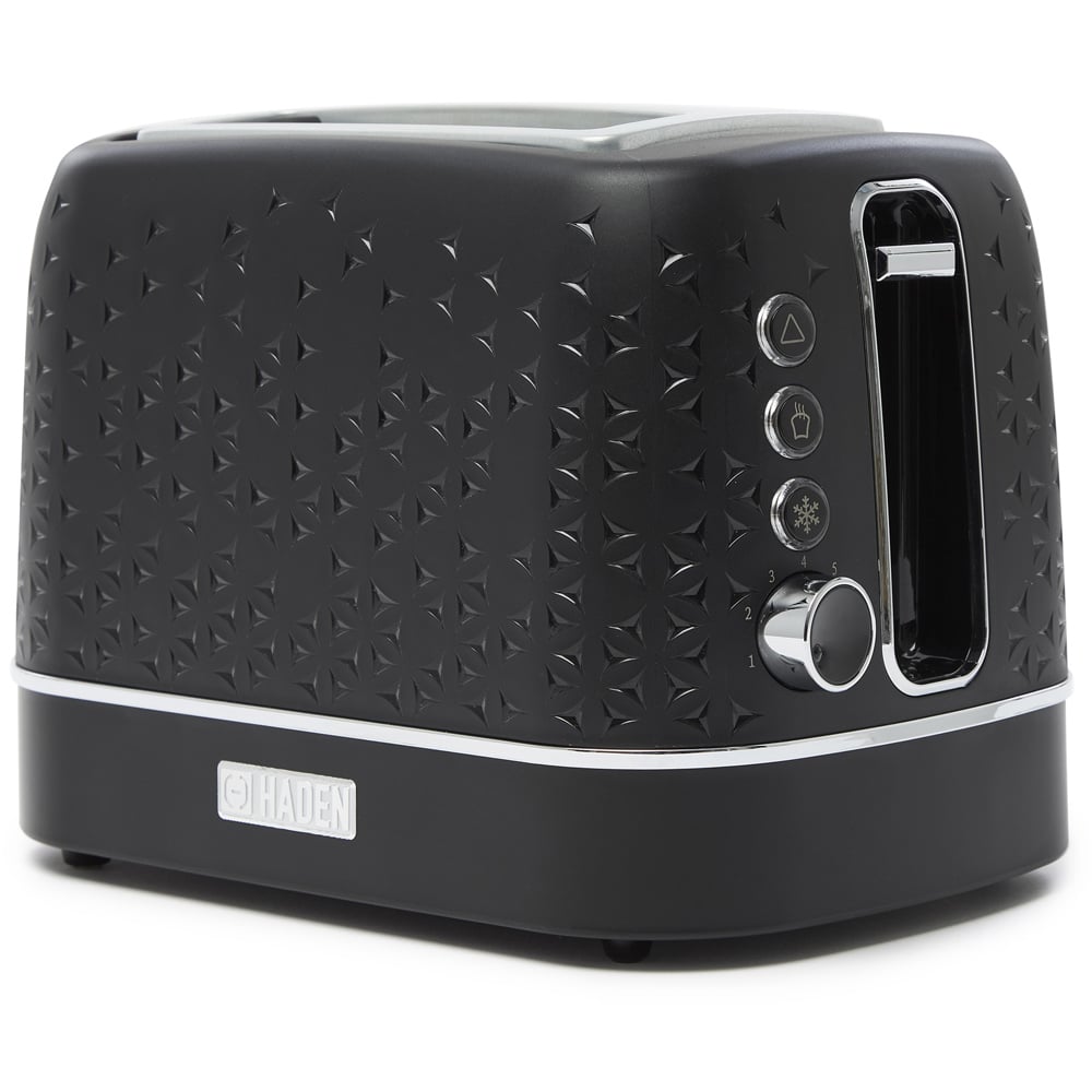Haden Starbeck Black 2 Slice Toaster Image 1