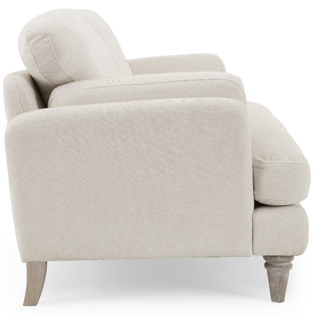 Home Detail Regent 2 Seater Ivory Linen Sofa Image 4
