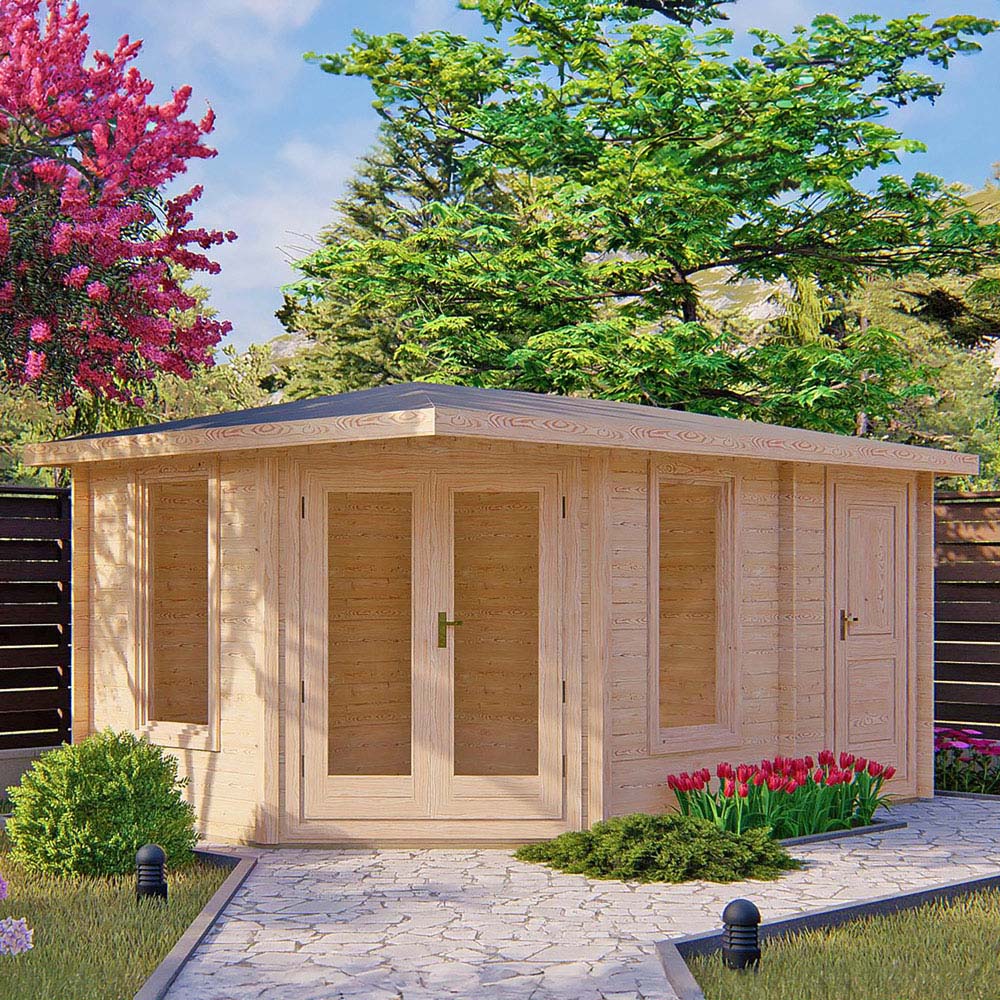 Shire Rita 10 x 14ft Log Cabin Image 3