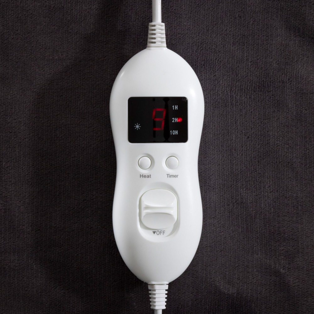 Daewoo Two Tone Heated Throw 160 x 120cm Image 5