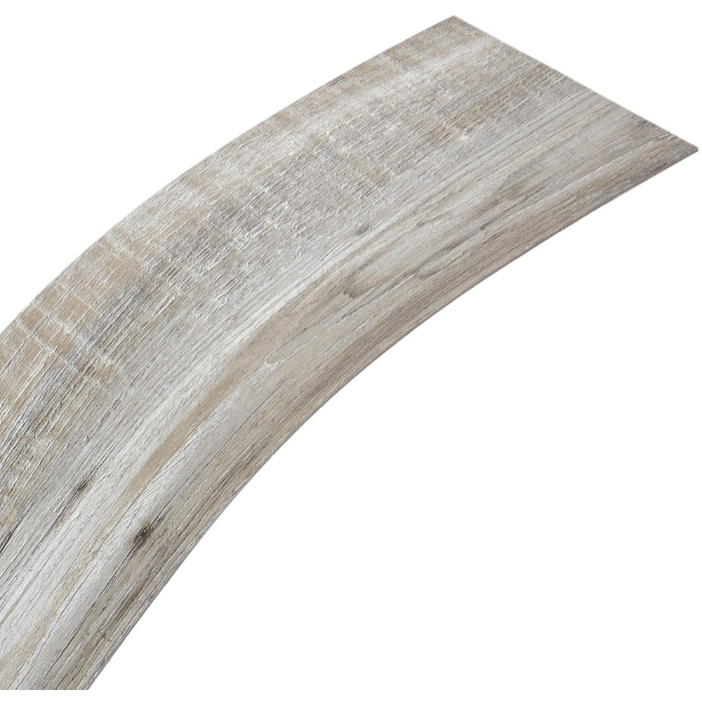 Living and Home Ash Grey Rectangle PVC Flooring Self Adhesive 36 Pack Image 4