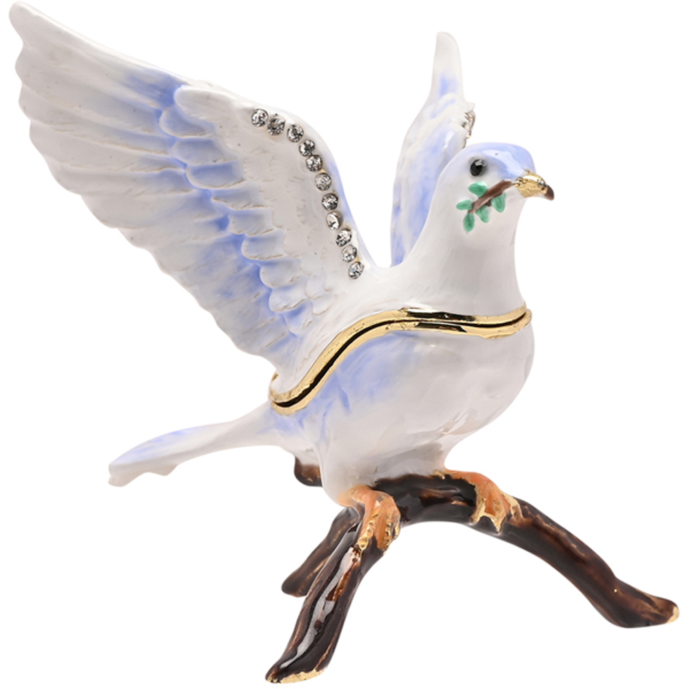 The Seasonal Gift Co Blue Dove Treasured Trinkets Image 2