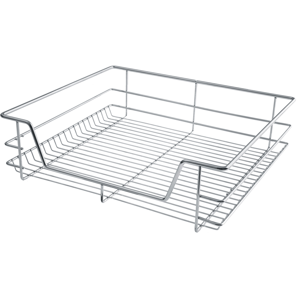tectake Grey Drawer with Telescopic Drawer Runners 14 x 57 x 44cm Image 3