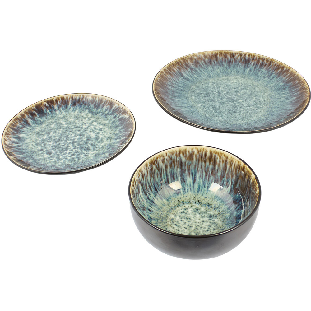 Aegean Reactive 12 Piece Dinner Set Image 5