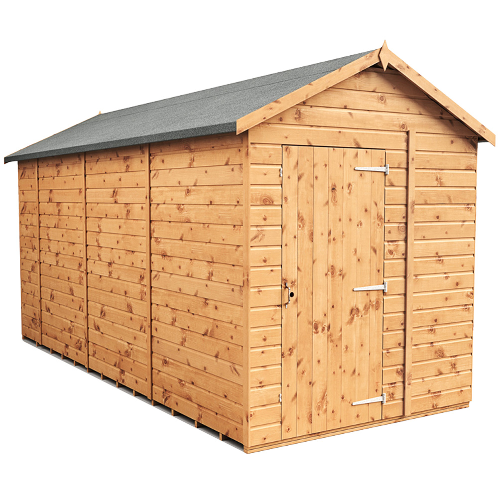 Empire Sheds 6 x 14ft Tongue and Groove Wooden Apex Garden Shed Image 1