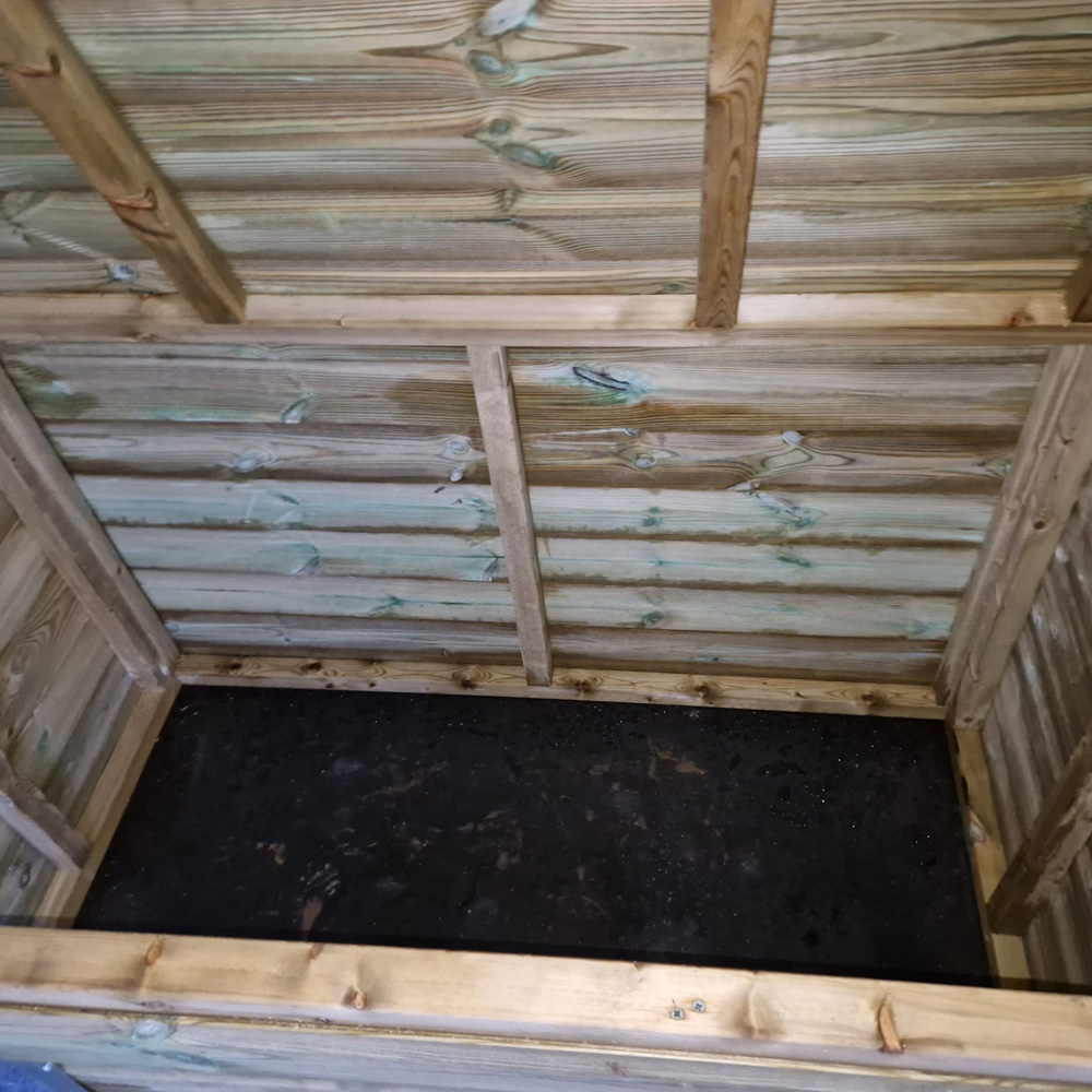 Benchmark Dog Kennel with Apex Roof - Triple 12 x 10ft Premium Wood Range Image 4