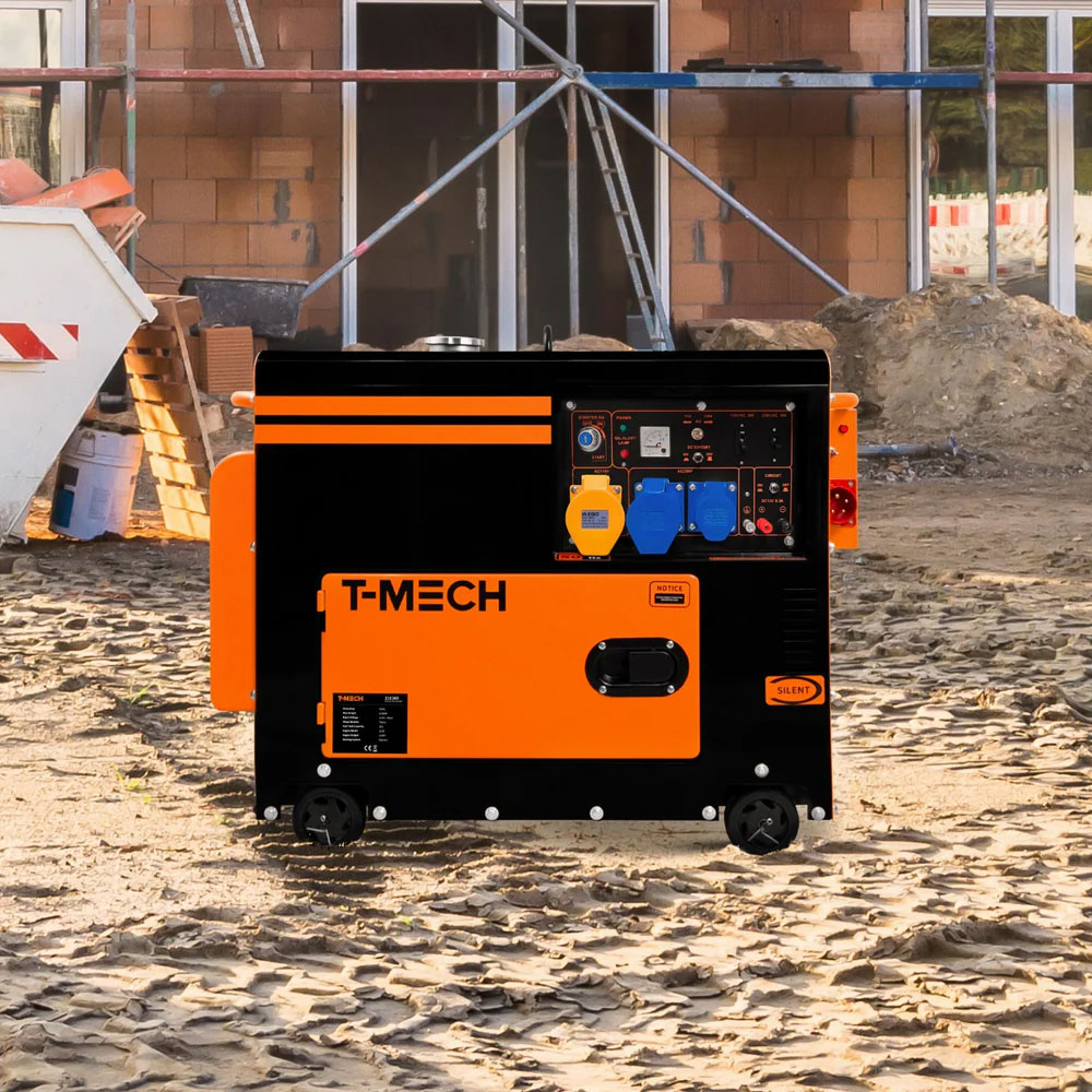 T-Mech Single Phase Portable Silent Diesel Generator 230V Image 2