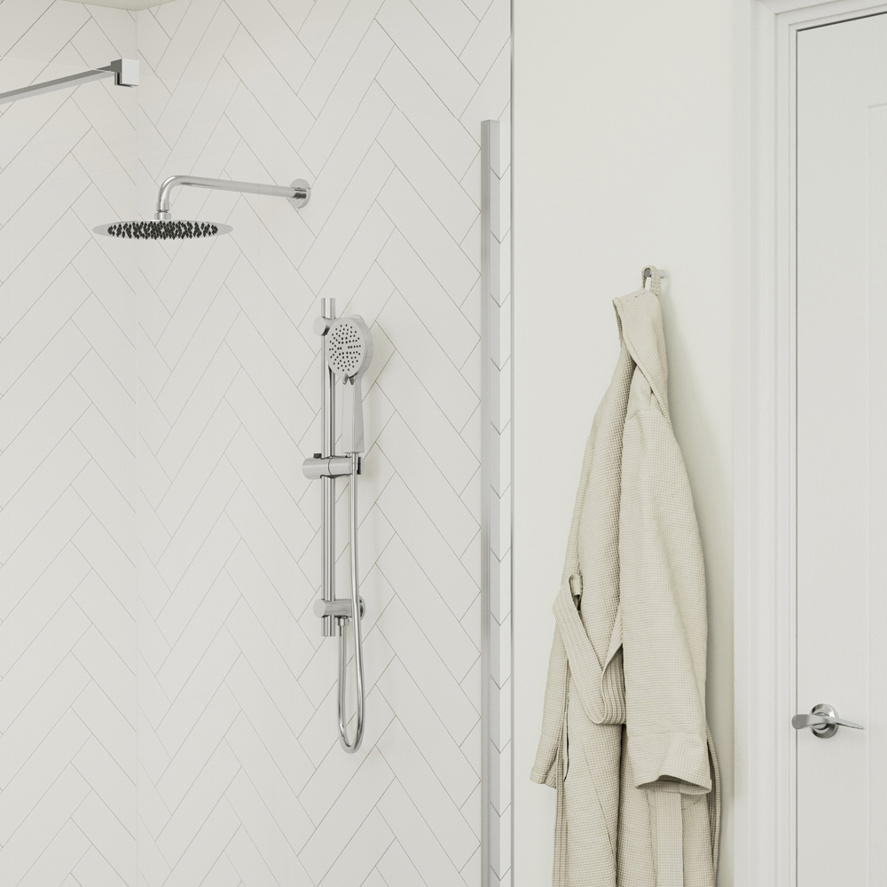 Bathstore Rodas Chrome Robe Hook Image 3
