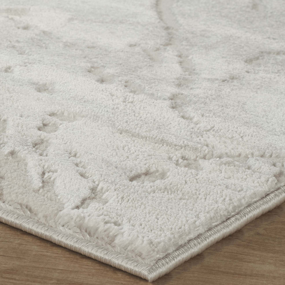 Desire Rugs Novu Valley Beige Modern Abstract Metallic Sheen Rug 120 x 170cm Image 3