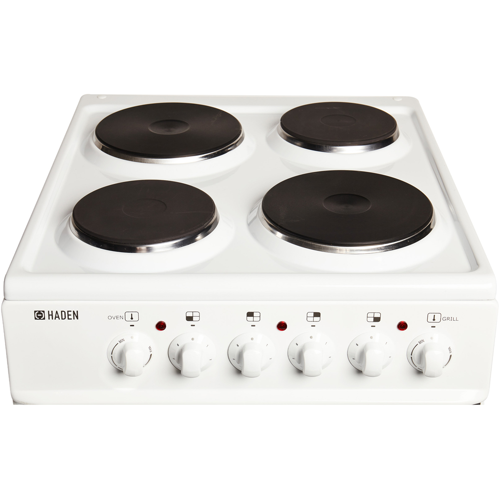 Haden HEST50W Twin Cavity 26 and 52L Static Oven Electric Cooker 50cm Image 8