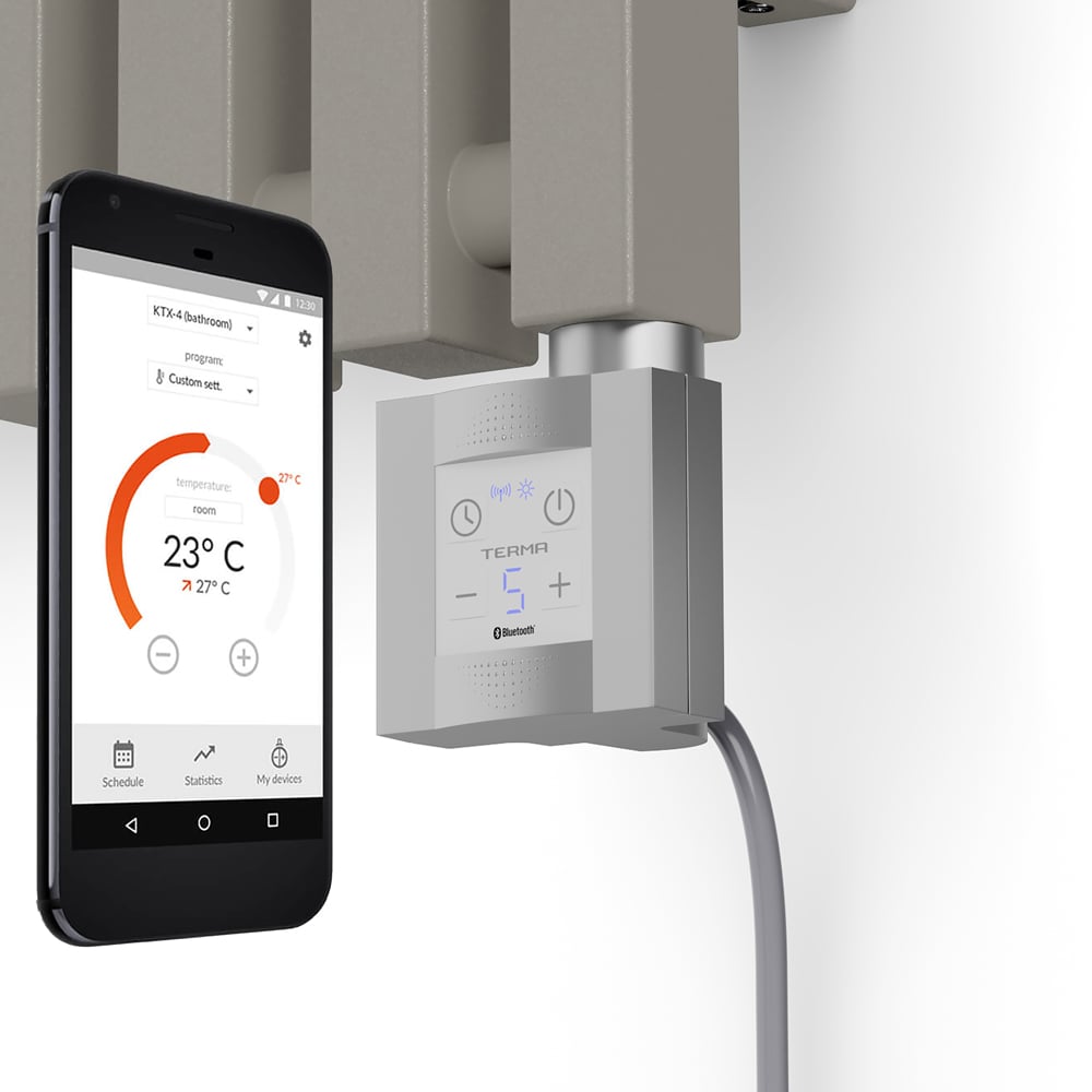 Terma KTX-4 Blue Silver Heating Element Controller Image 7