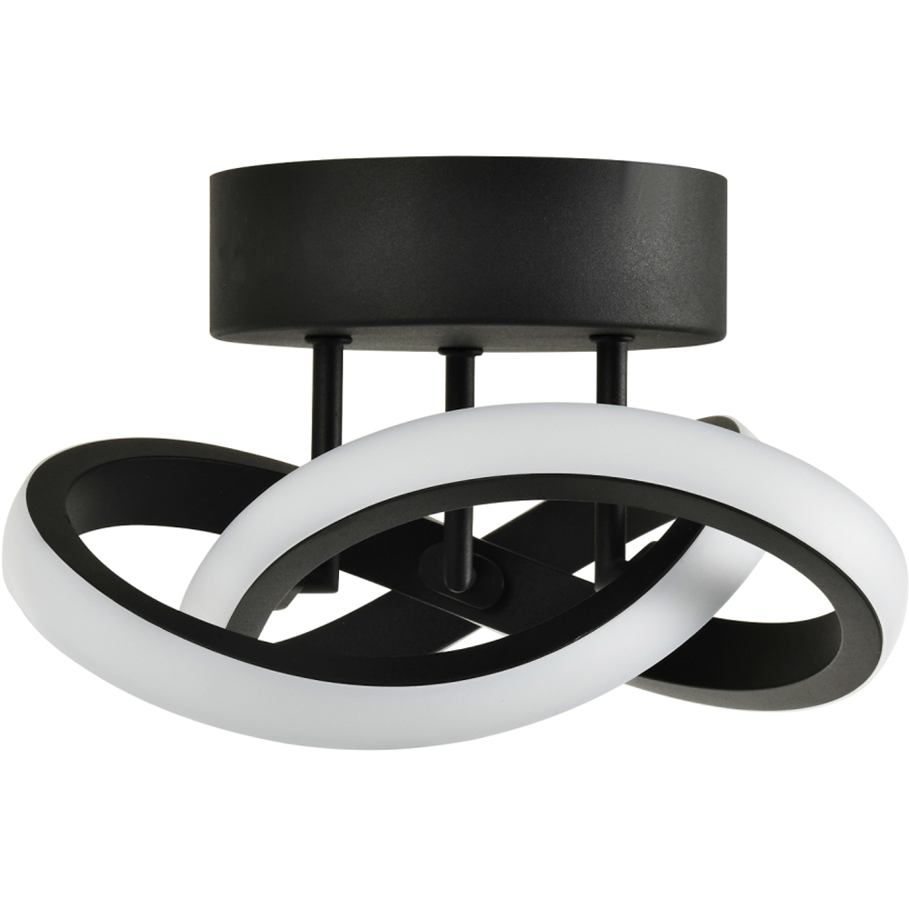 Happy Homewares 1253 Lumens Black LED Ceiling Light Image 3