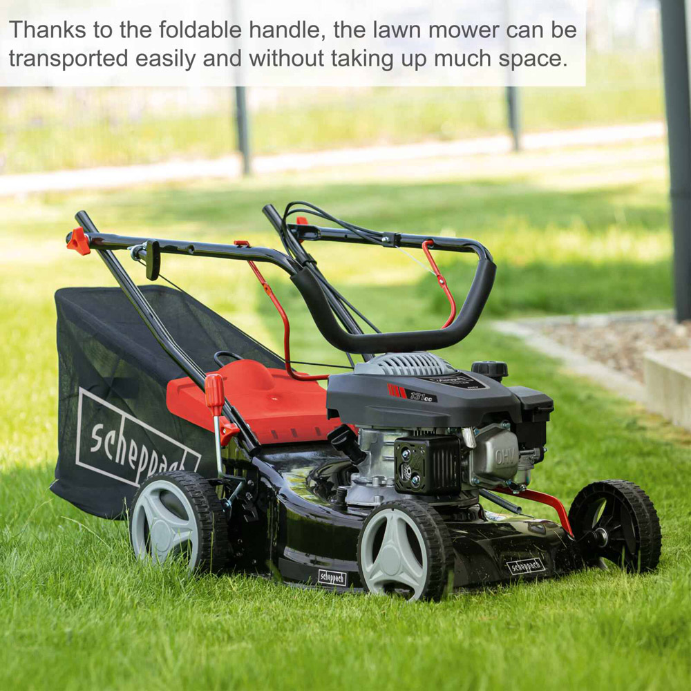 Scheppach MP132-42 Push 42cm Petrol Lawn Mower 131cc Image 5