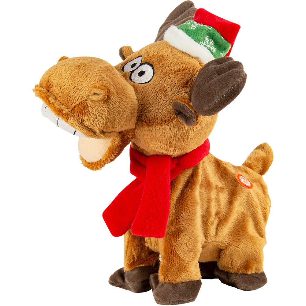 The Christmas Workshop Spinning Musical Reindeer Image 1