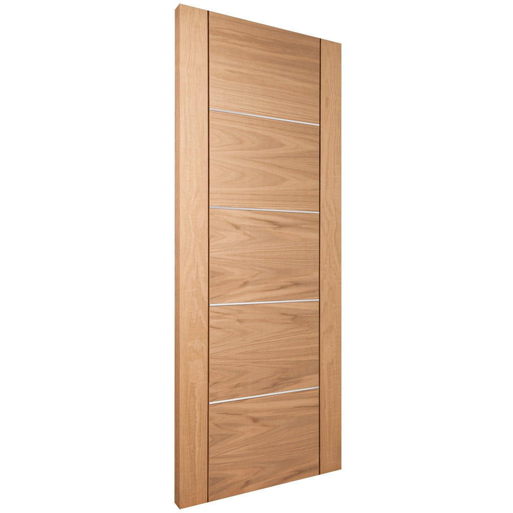 Venice Oak Veneer Fully Finished 5 Panel Internal Door 1981 x 838 x 35mm Image 3