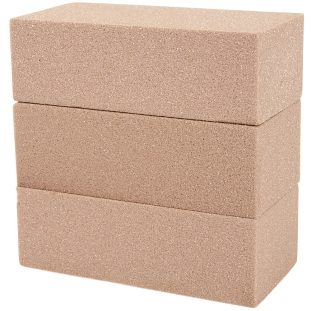 Pack of 3 Oasis Dry BricksBrown Image 2