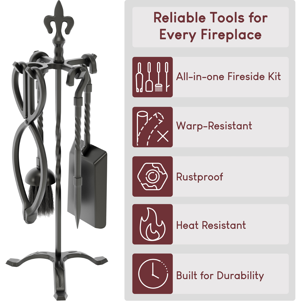 Fire Vida 5 Piece Fleur De Lys Companion Image 3