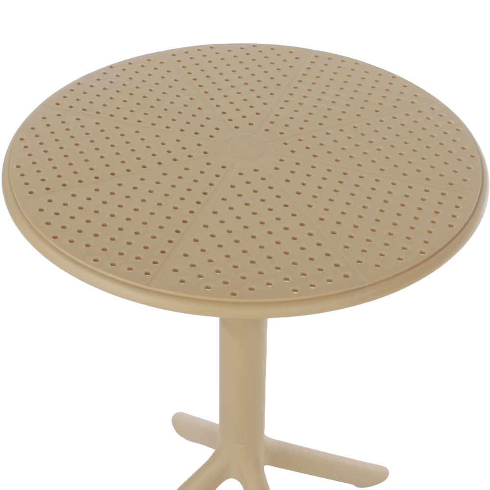 Core Products Rimini Cala 2 Seater Sand Bistro Table Set Image 4