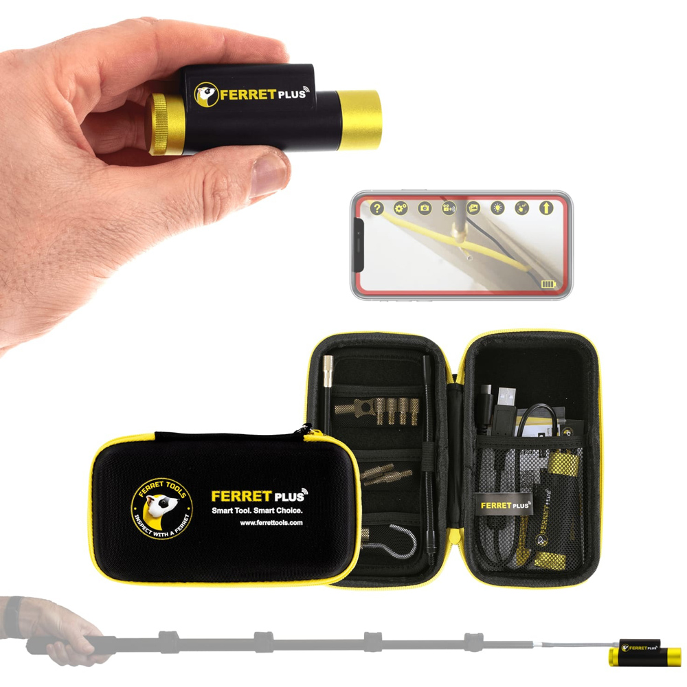 Ferret Plus Wireless 1080p HD NC Voltage Detector Inspection Camera Bundle Image 2