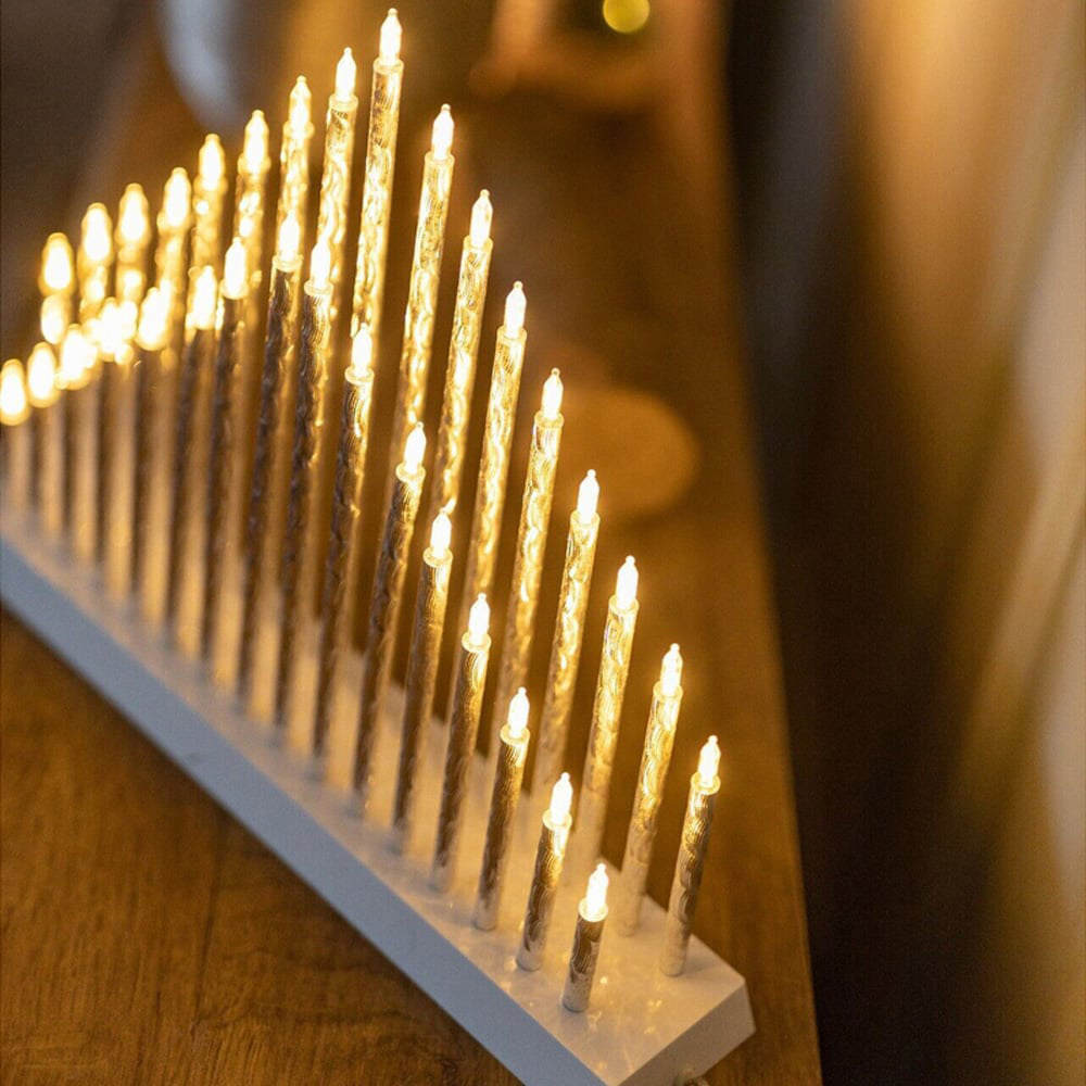 Marco Paul 33 Light Aluminium Candle Bridge Image 3