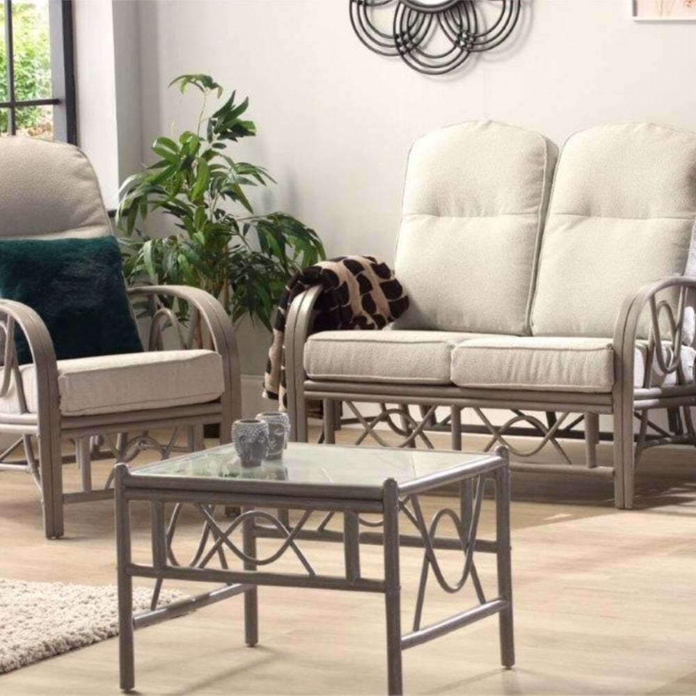 Desser Furniture Bali 4 Seater Grey Alba Dusk Sofa Set Image 7