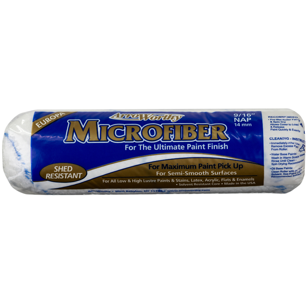 ArroWorthy 9 x 9/16 inch Nap Microfibre Roller Sleeve Image