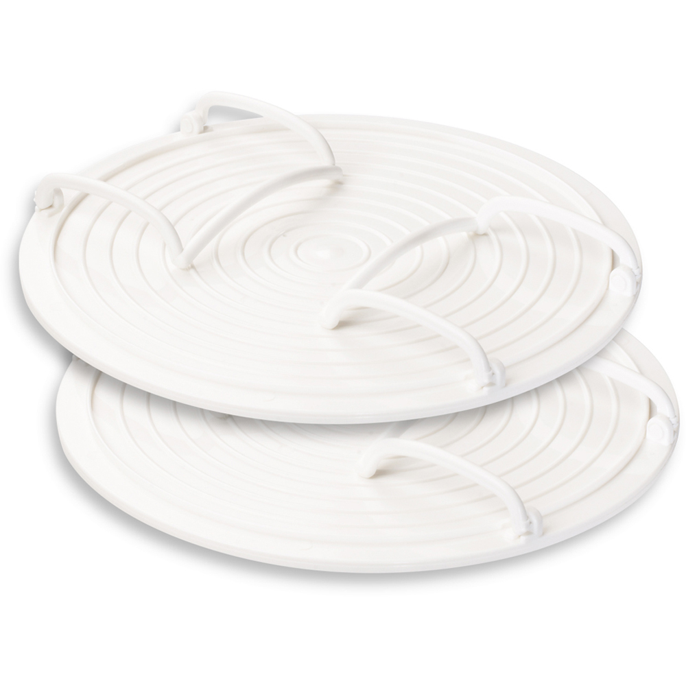 JML Hot Mate Heat-Resistant Microwave Tray 2 Pack Image 3