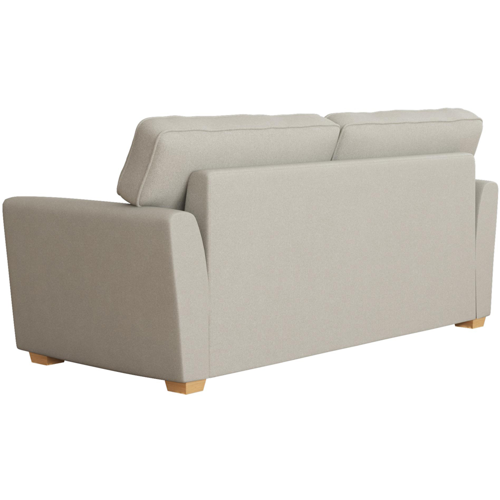 Wendleberry 3 Seater Mink Venice Fixed Back Sofa Image 4