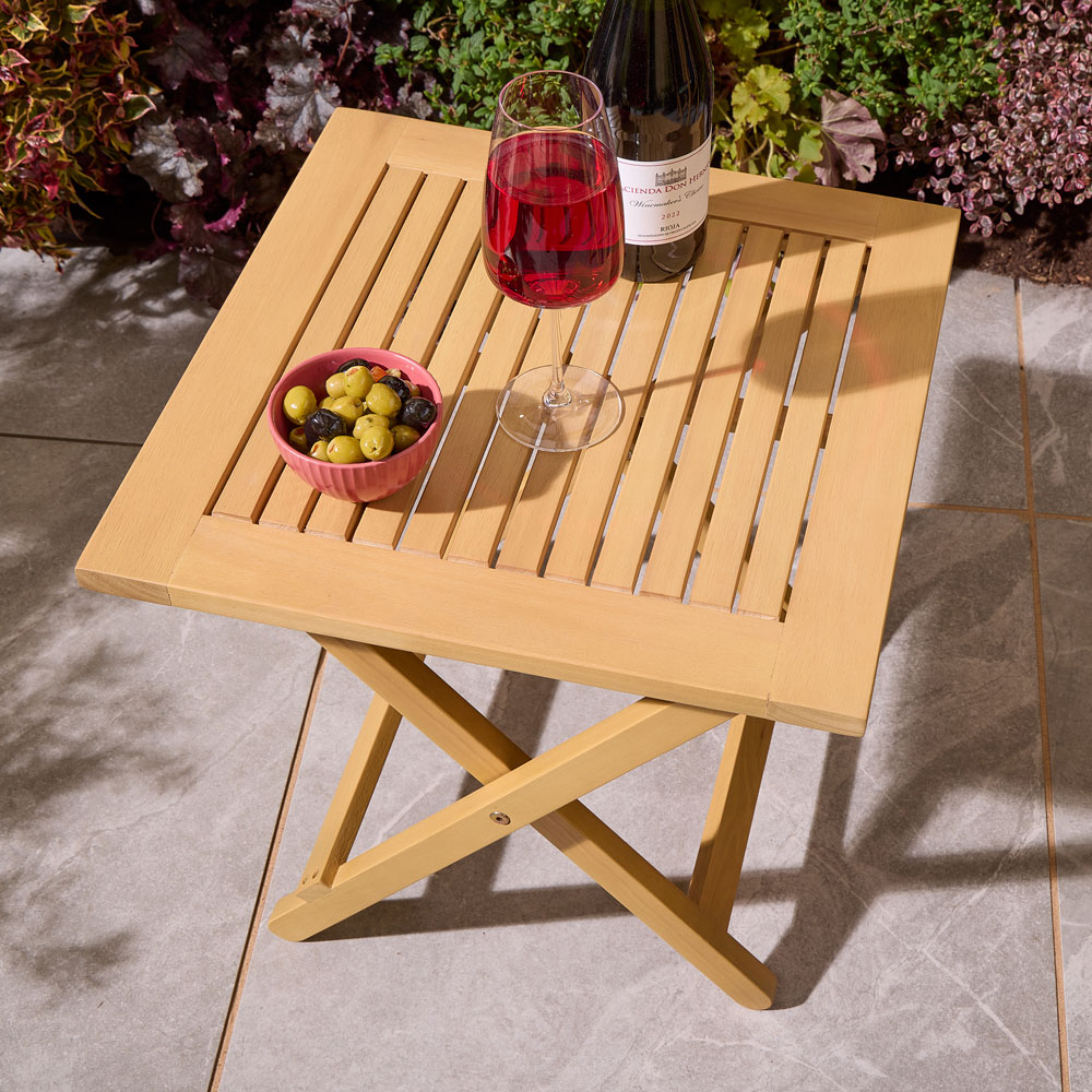 Rowlinson Ascot Folding Side Table Image 3