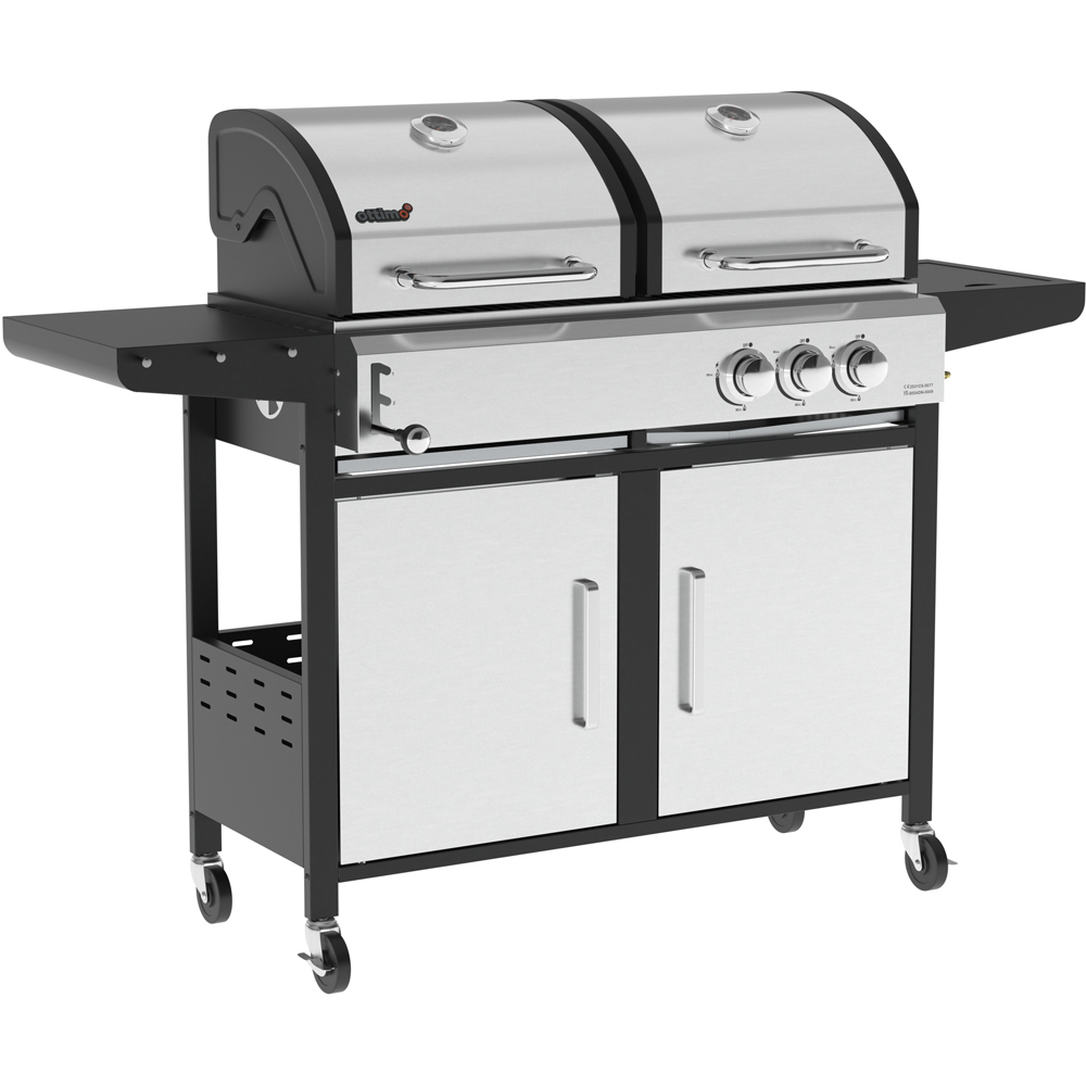 Charles Bentley Ottimo 465 Dual Fuel 2-Burner BBQ Image 3