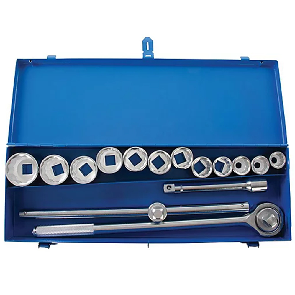 Silverline 15 Piece 3/4 inch Socket Set Image 3